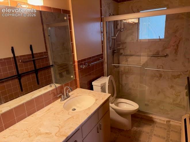 Updated with a walk-in shower