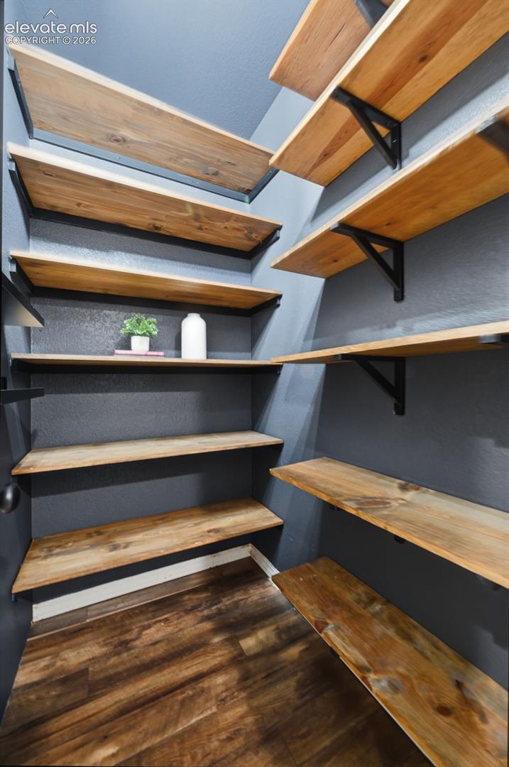 Large walk in pantry  with more charm!