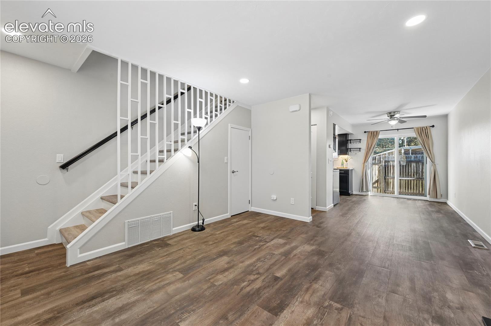 Luxury vinyl floors throughout the home