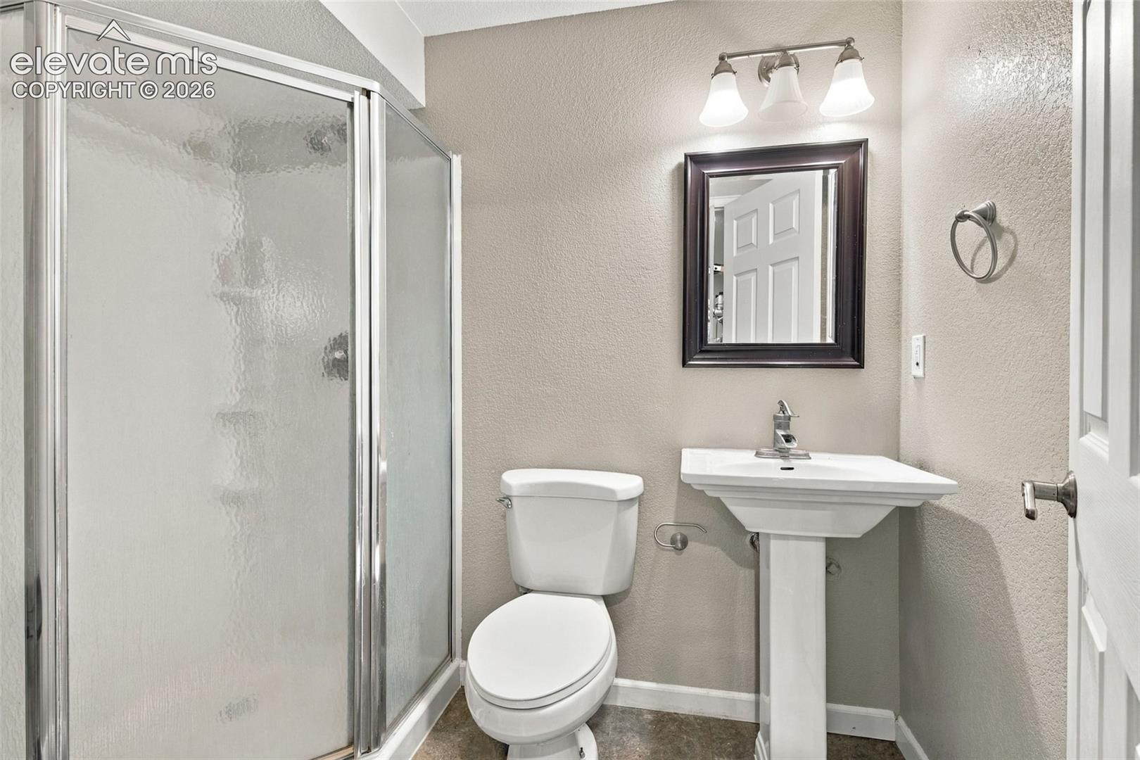 Basement 3/4 bathroom