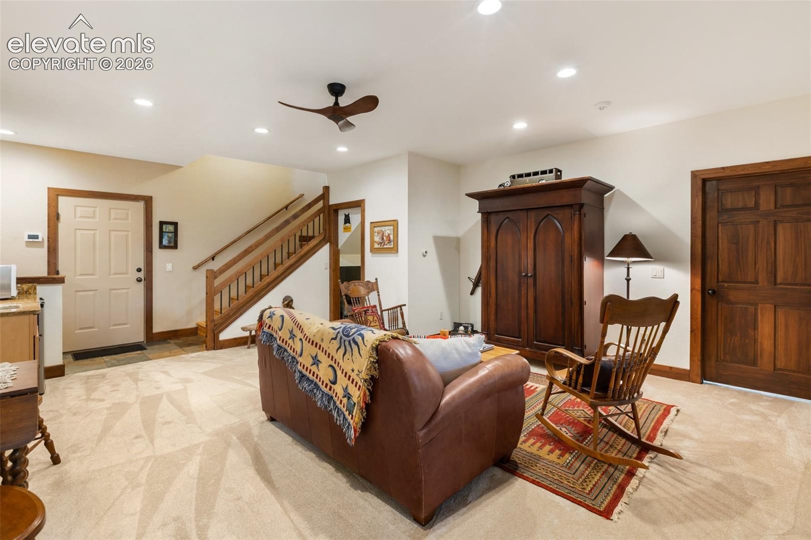 Family room lower level