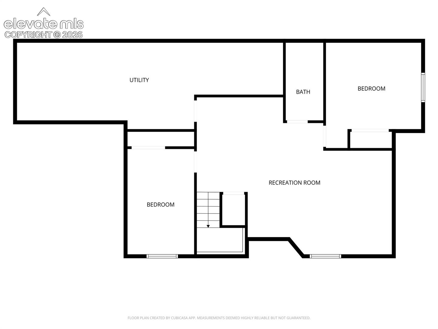 Basement Level Floor Plan