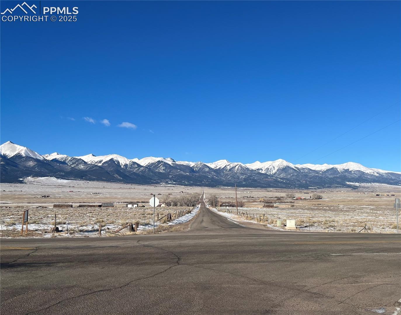 View of the main road
