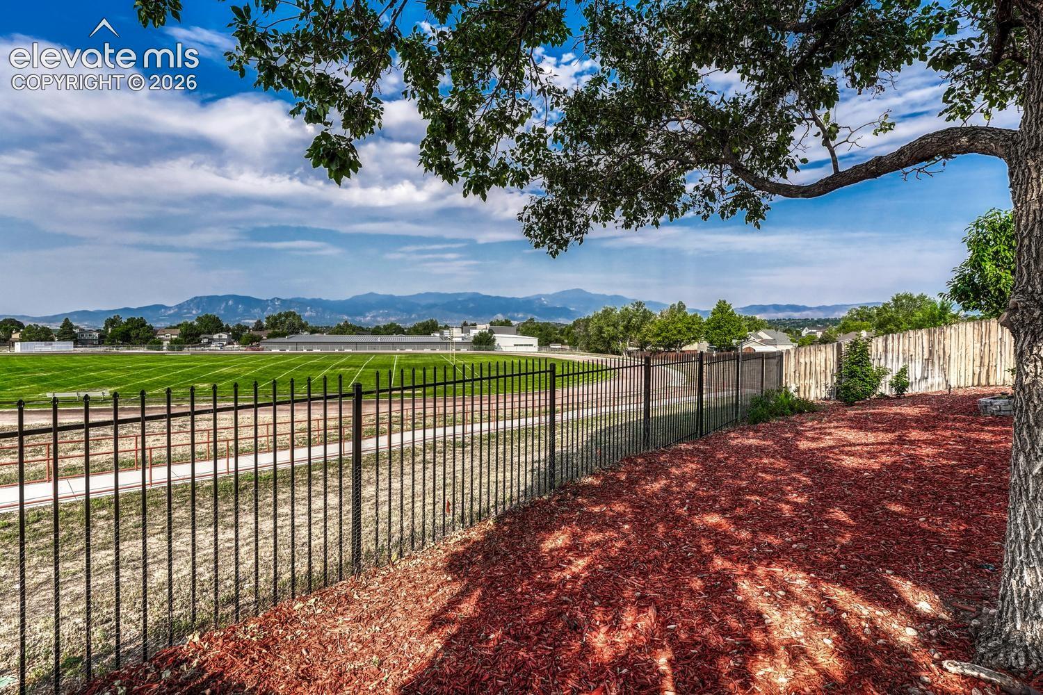 Yard with view