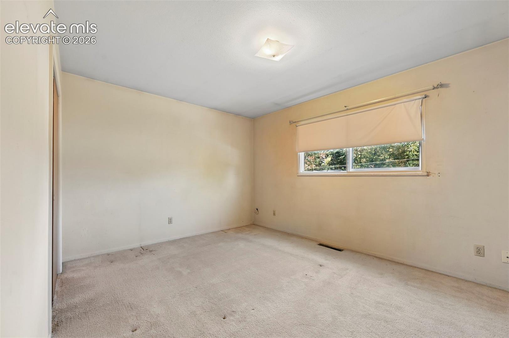 Spacious primary bedroom 