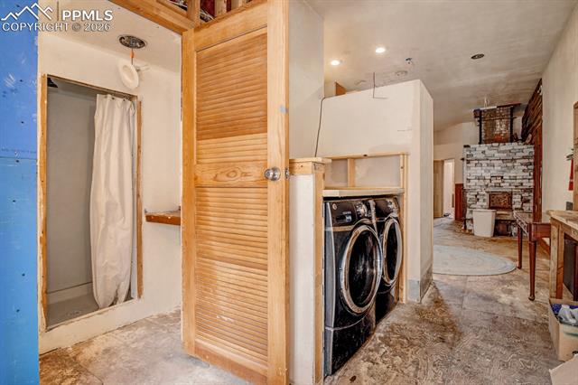 Laundry area