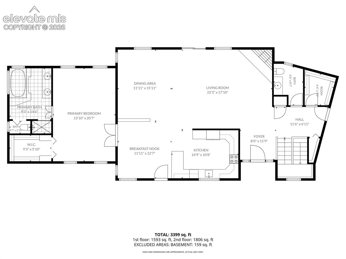 Main Level Floorplan
