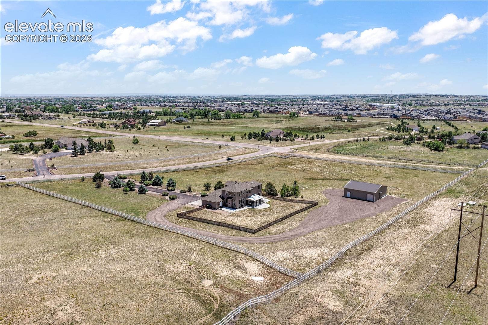 Fully Fenced, Backs to Open Space and Mountain View.