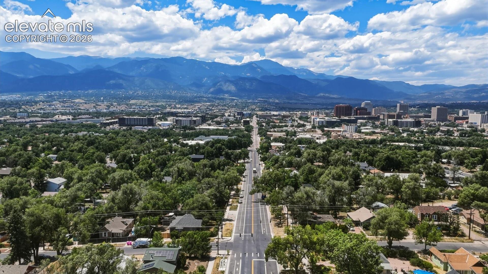 Front Range and Peak views.