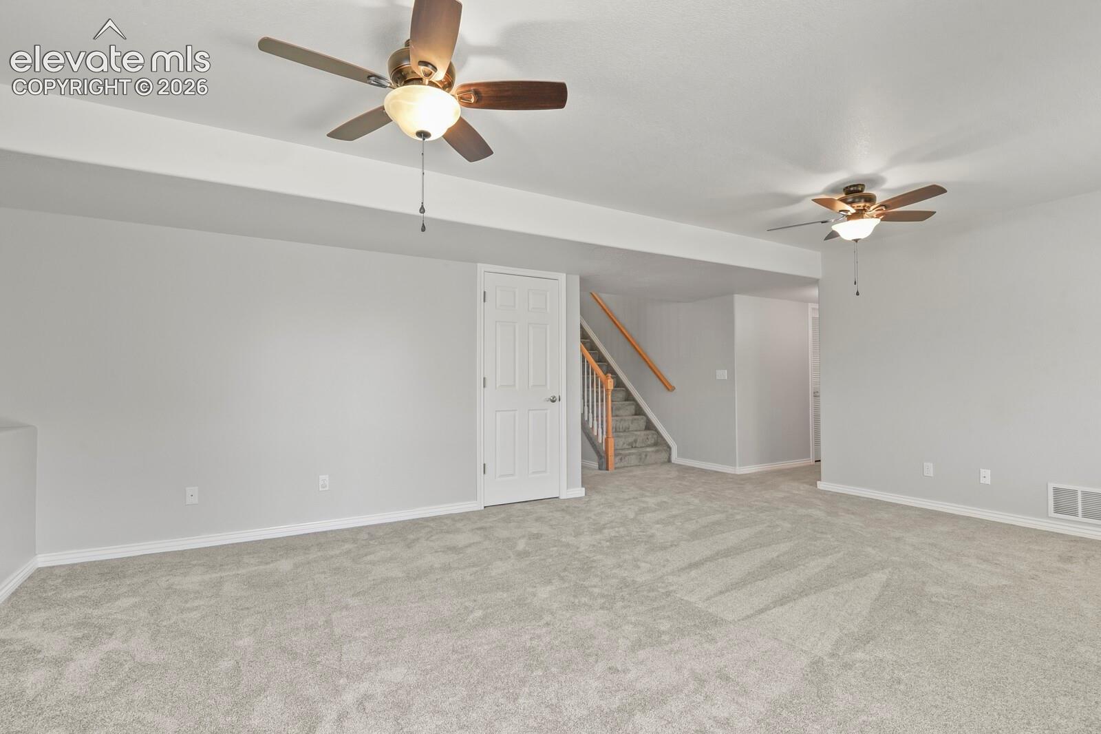 ceiling fans!