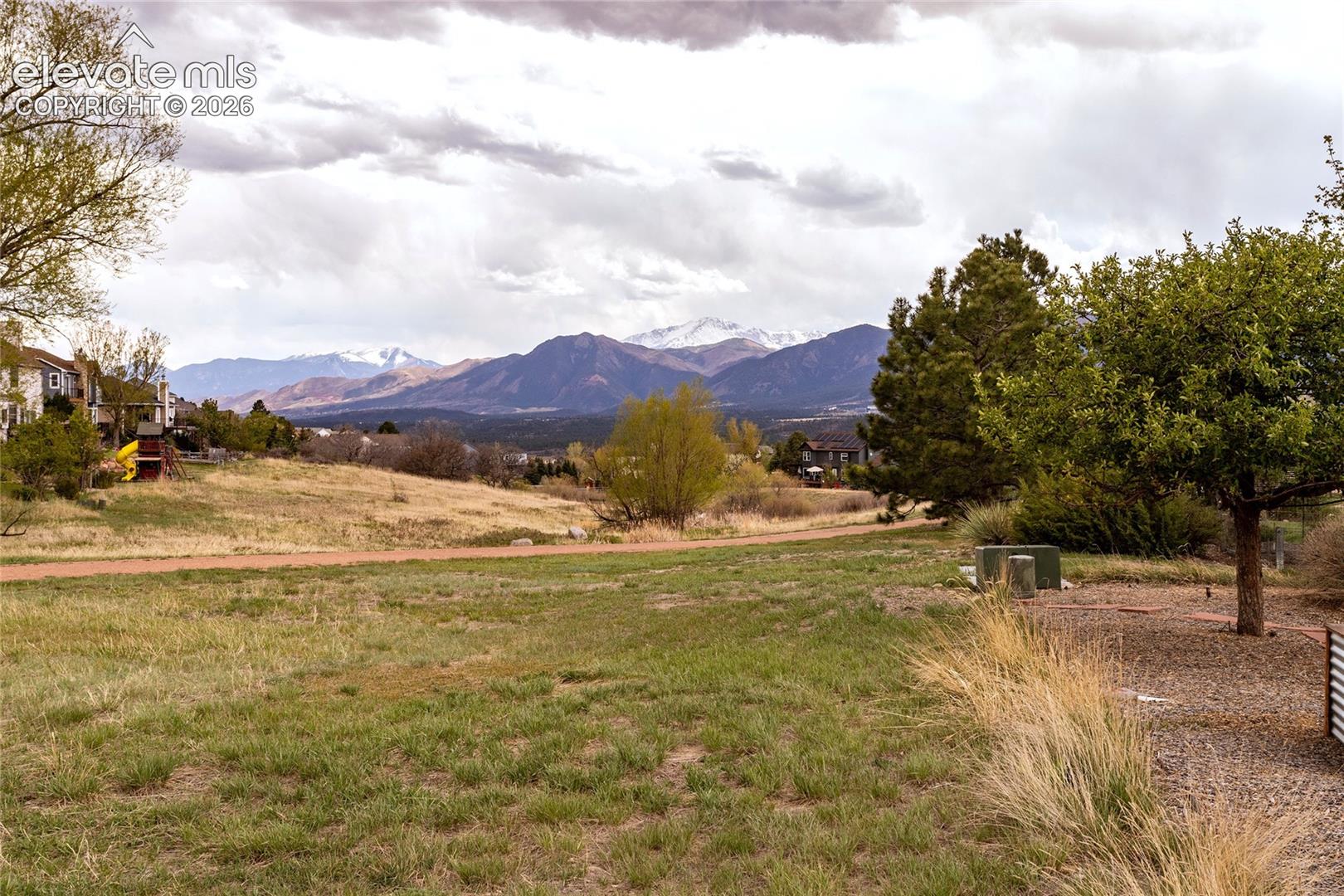 Surrounded by Open Space and a View of Pikes Peak