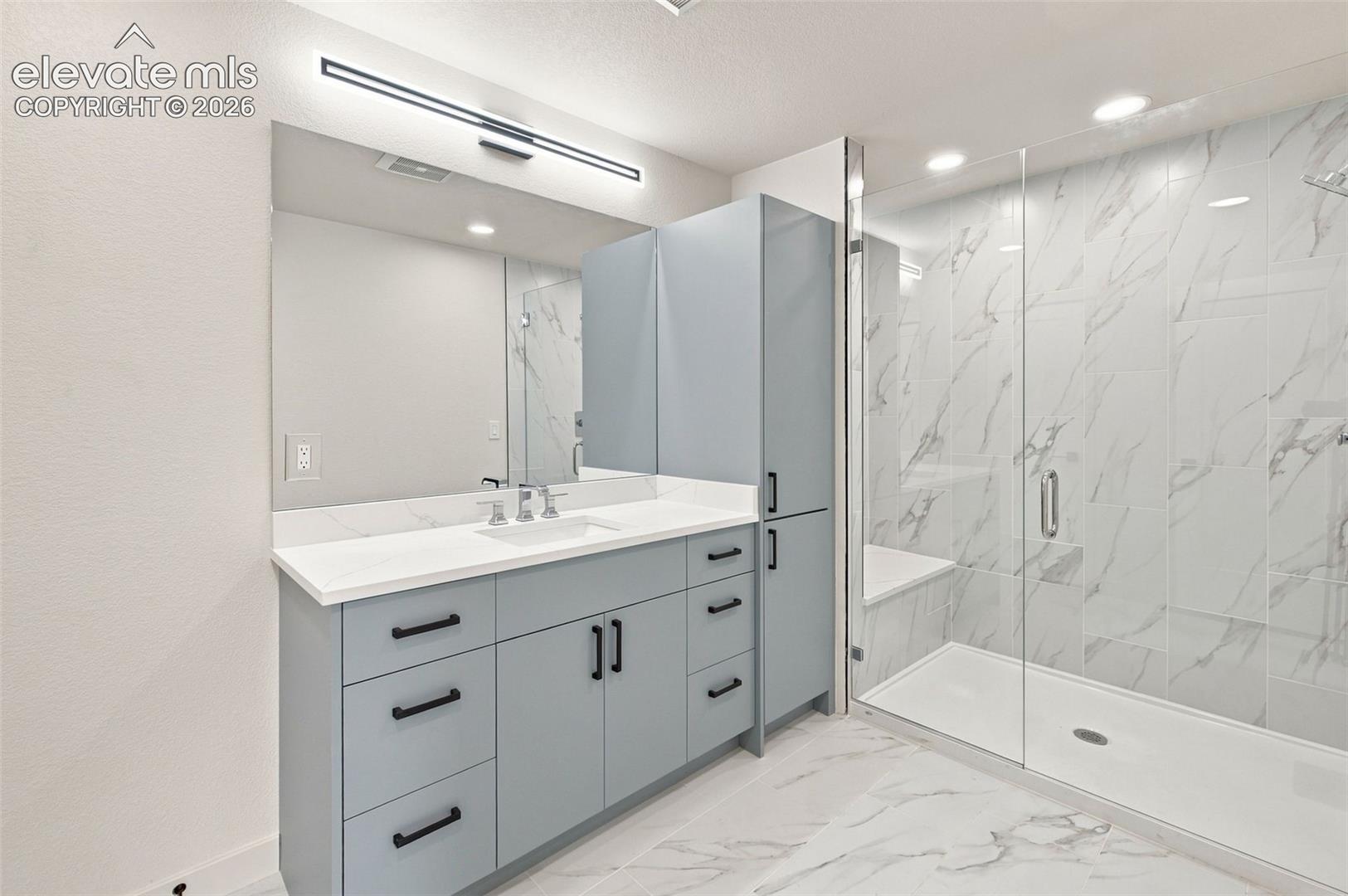 image is from the model unit. subject property has same finishes.