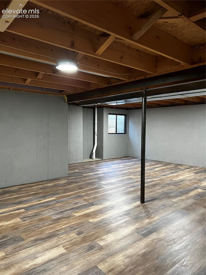 Extra Room in basement, used as a gym!