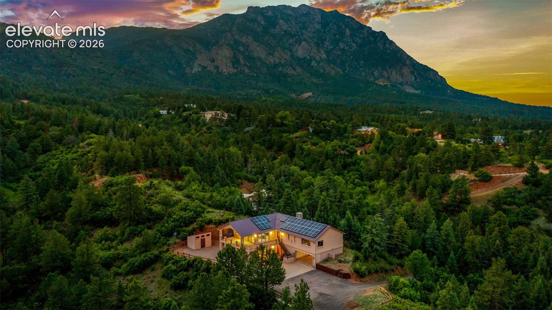 Photo 10 of 535 Rock Creek Mesa Road, Colorado Springs