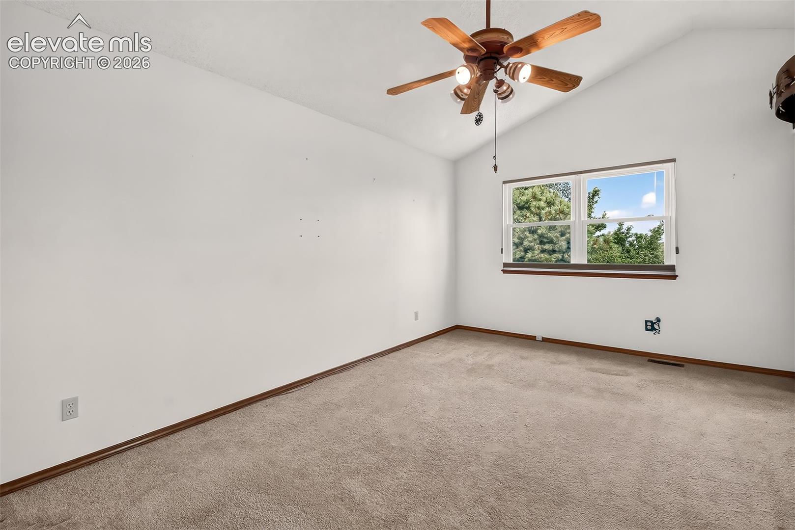 Main Bedroom with view of the mountains