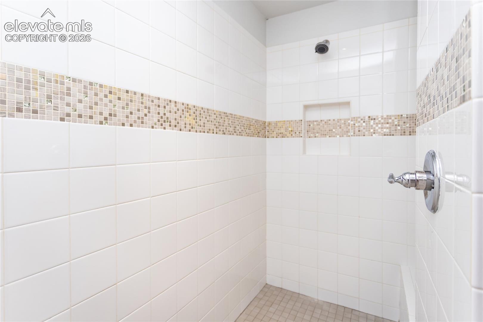 Walk in shower