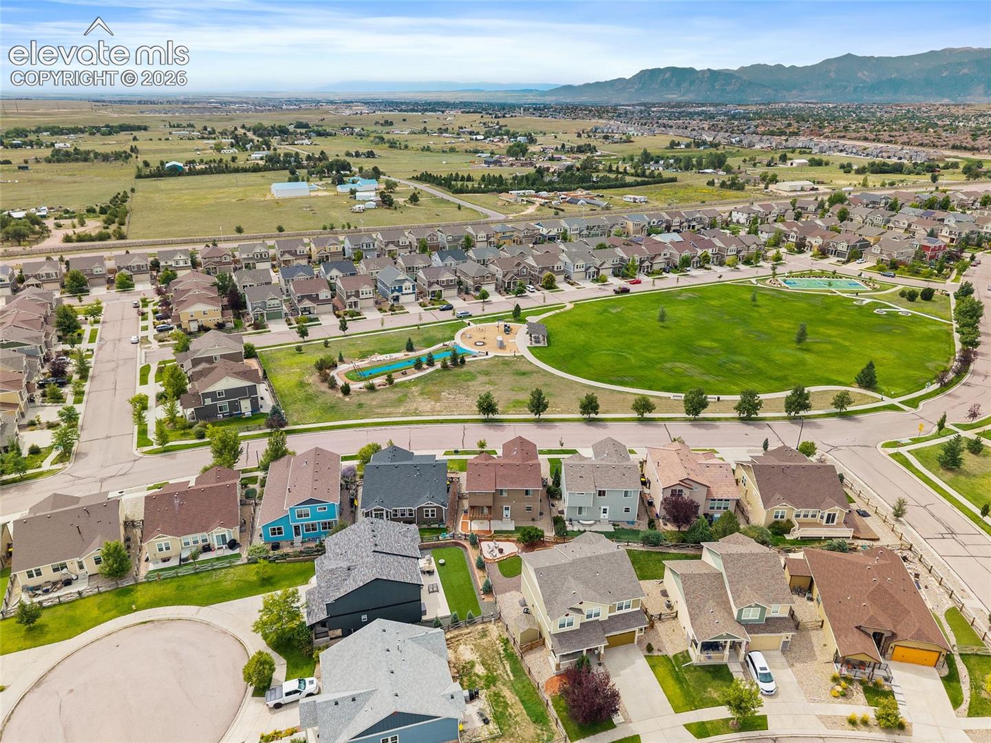 park in right in the front of the property