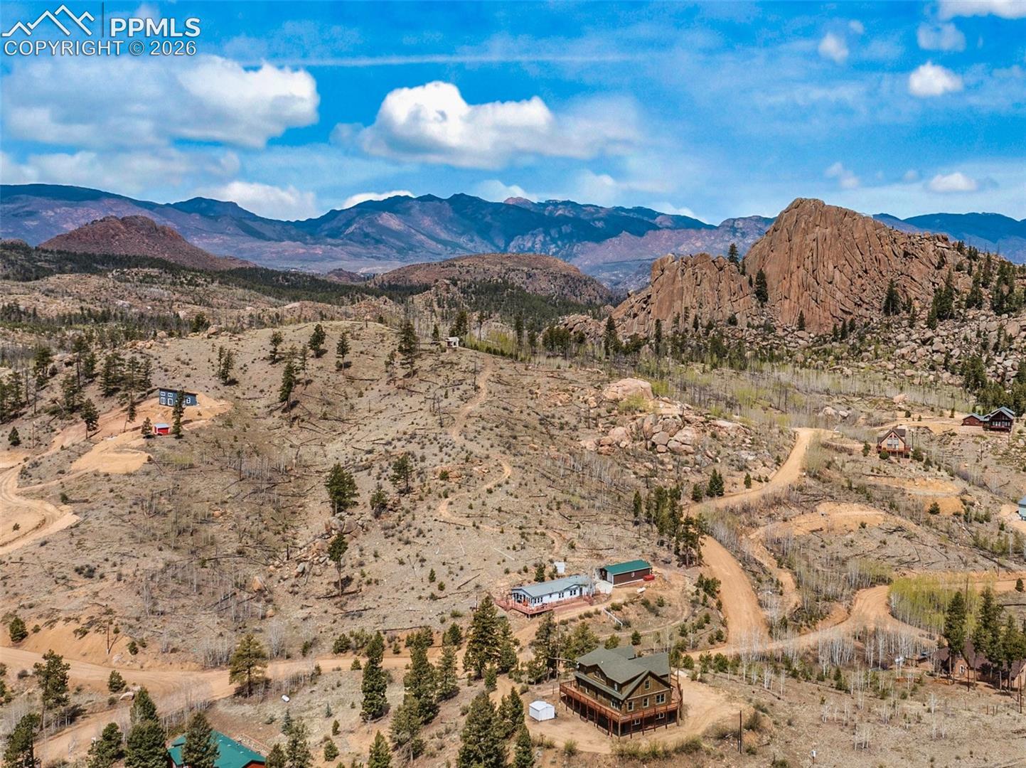 Mountainous terrain