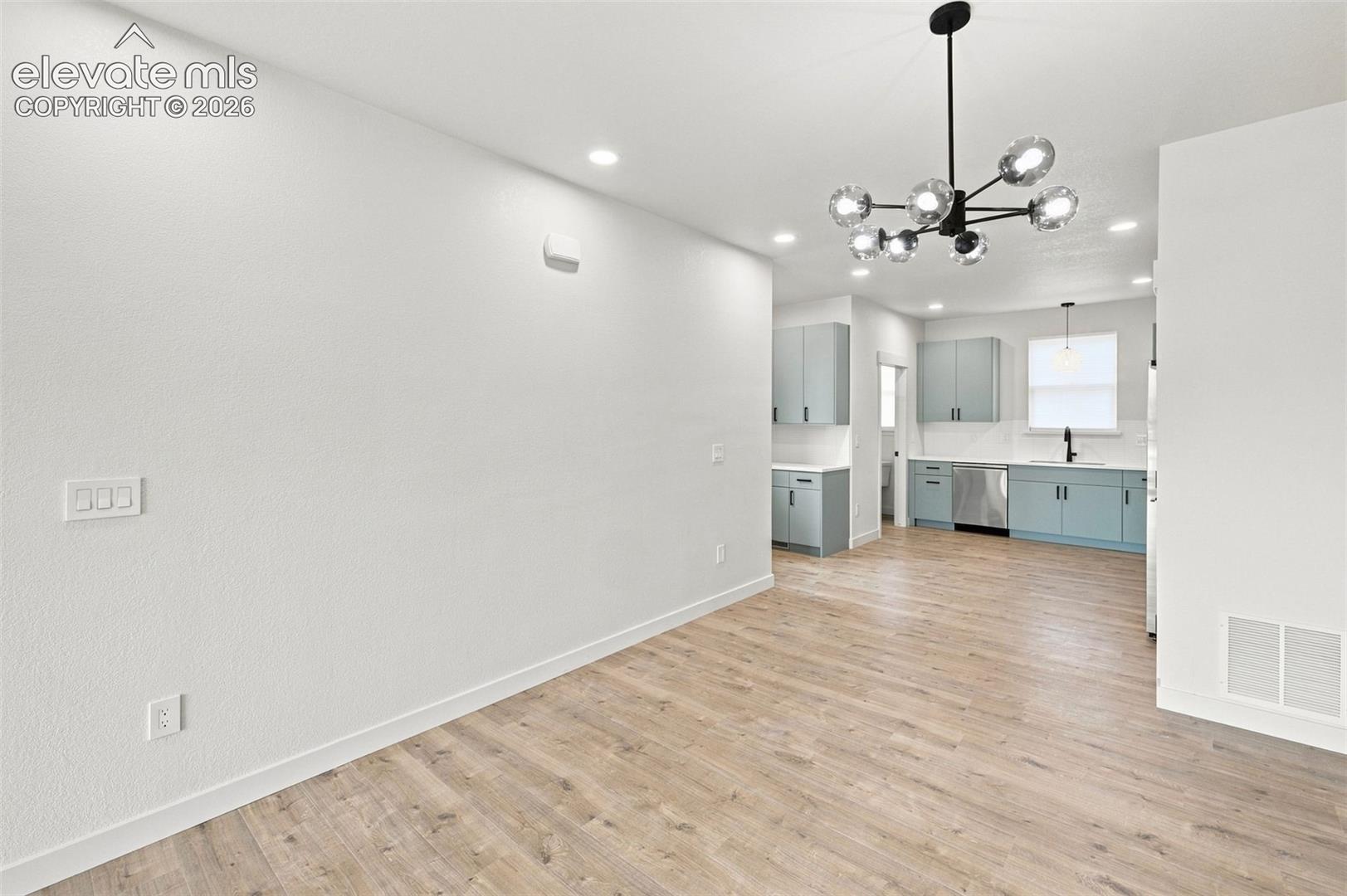 image is from the model unit. subject property has same finishes.