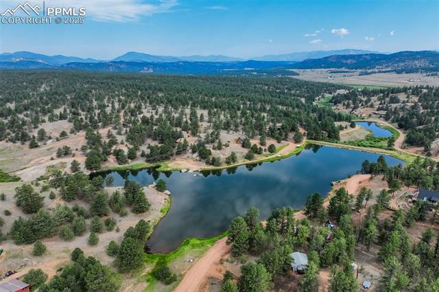 Aerial/Drone view of Wilson Lake