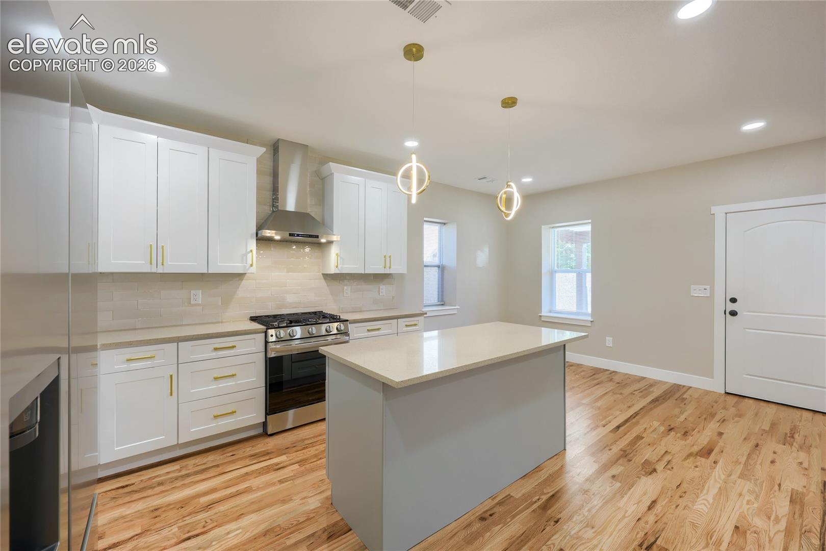 Another view of your beautiful new kitchen.