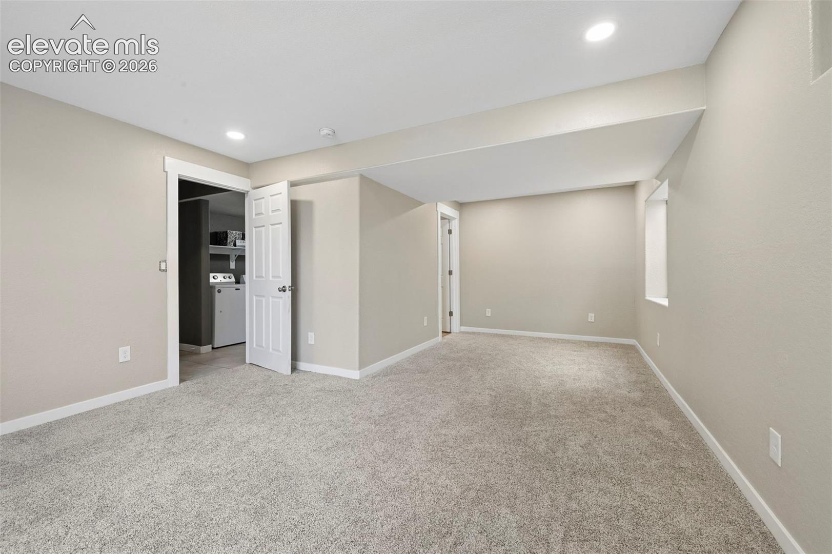 Family room or an extra bedroom with attached bathroom