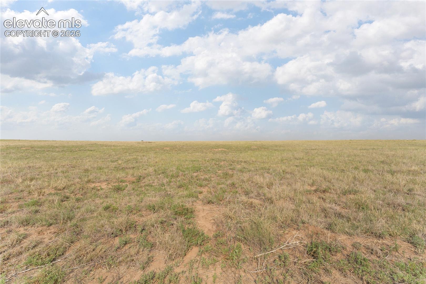 Expansive open land with natural grasses, offering a vast, undeveloped landscape