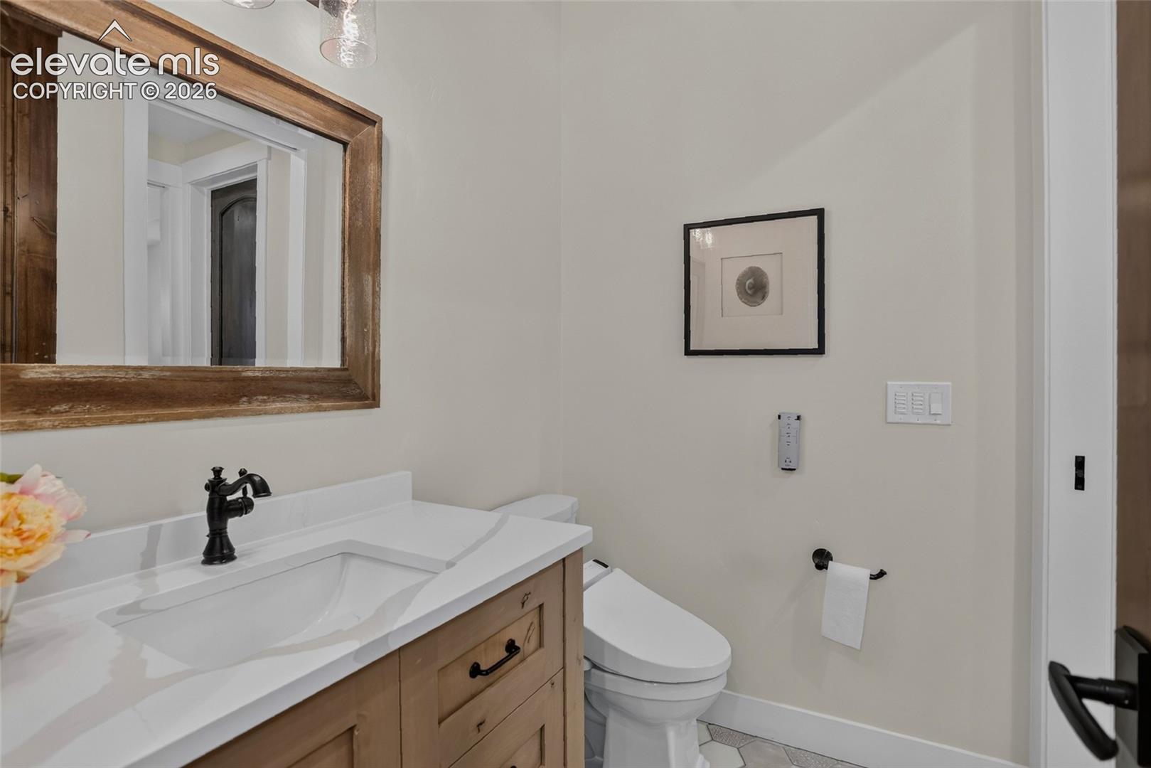 3/4 bath - main level
