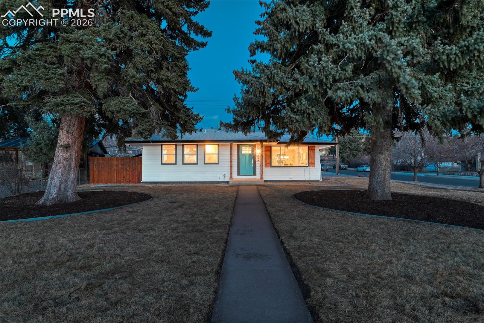 View of ranch-style home