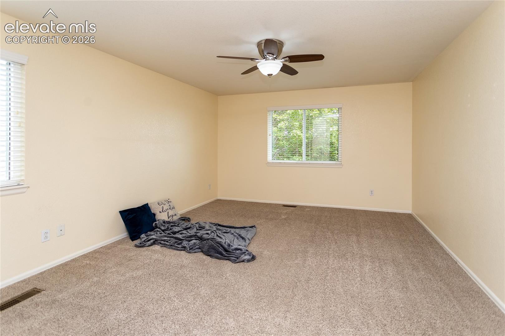Large primary suite on its own level