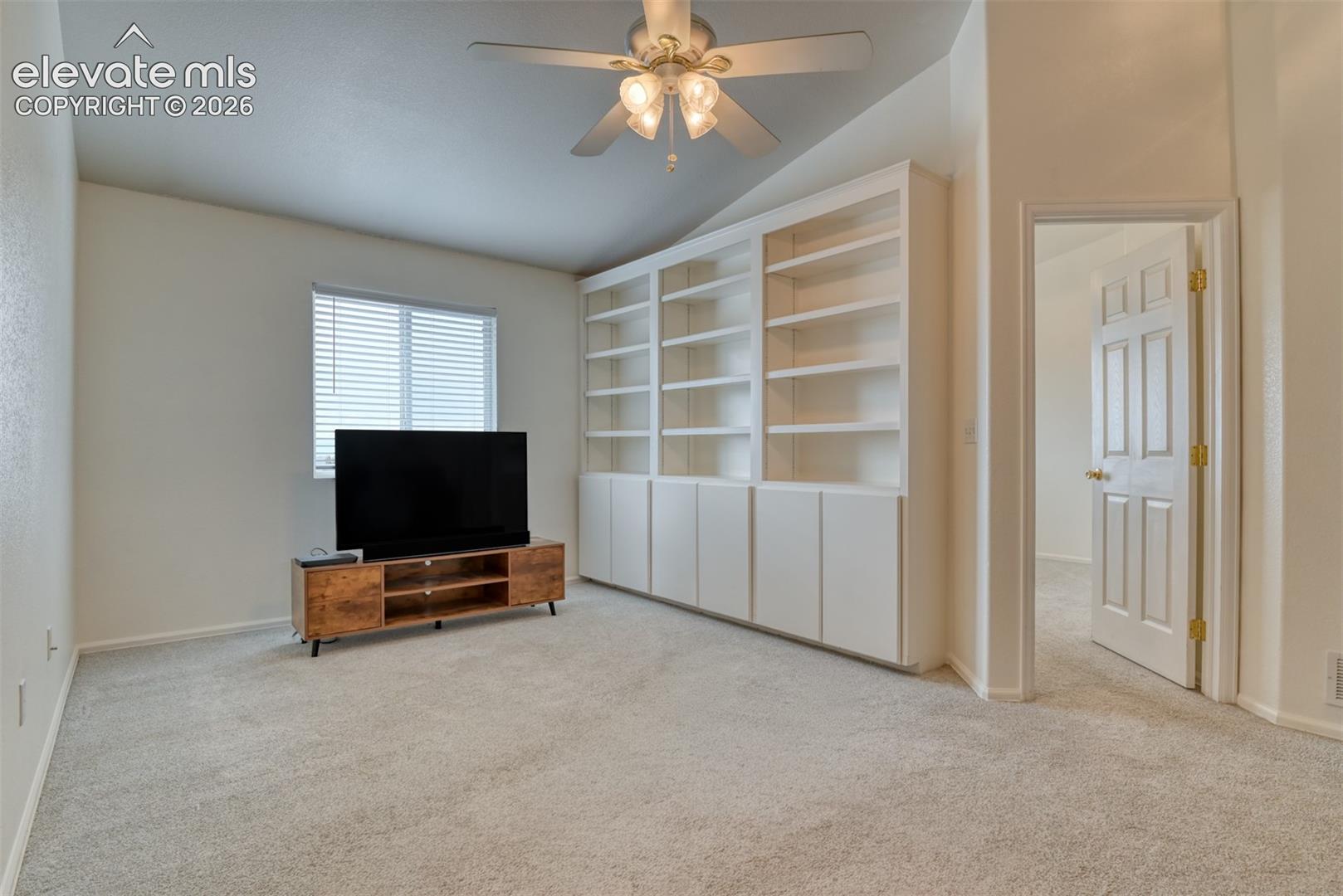 Built-in bookcases