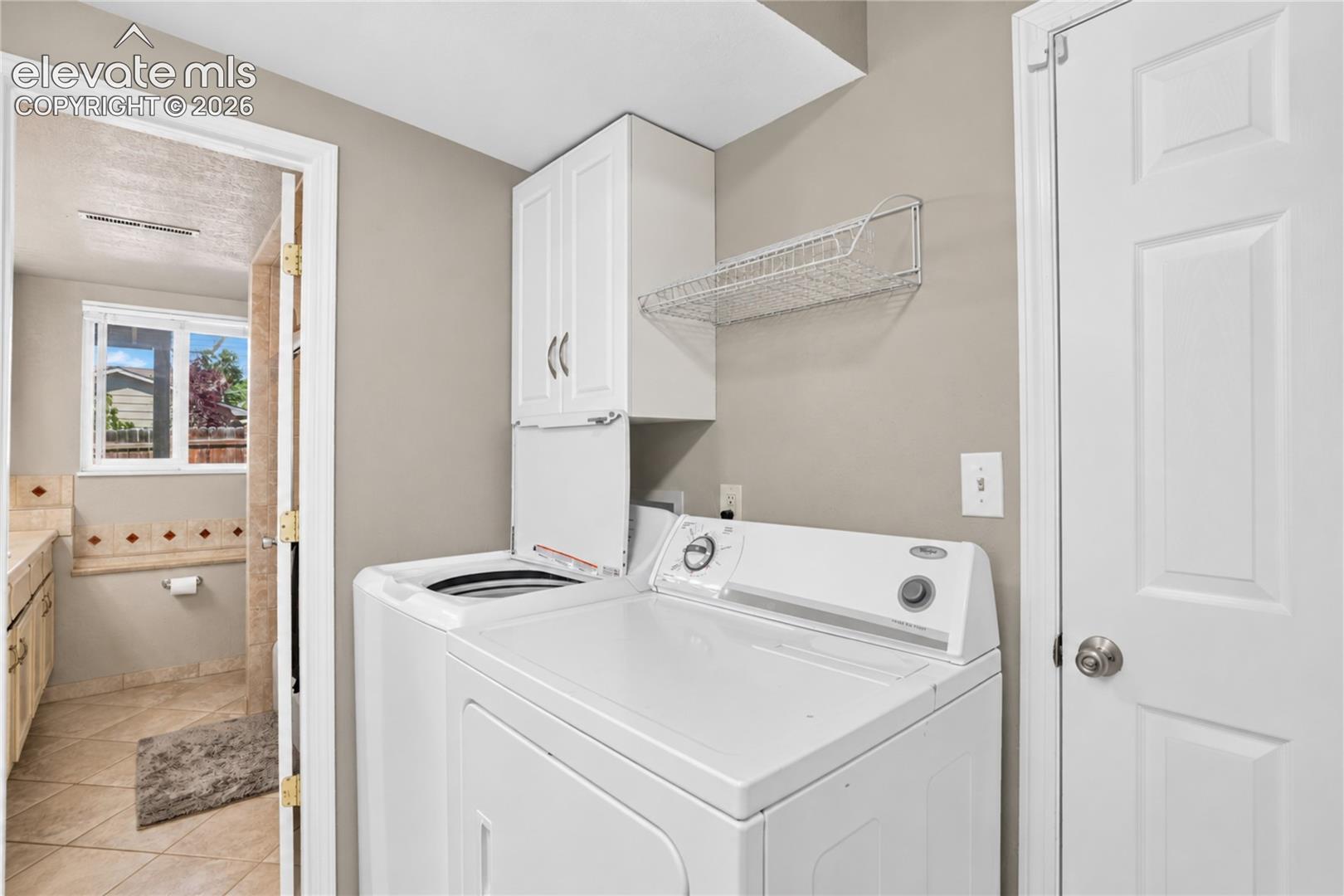  - laundry space and garage access