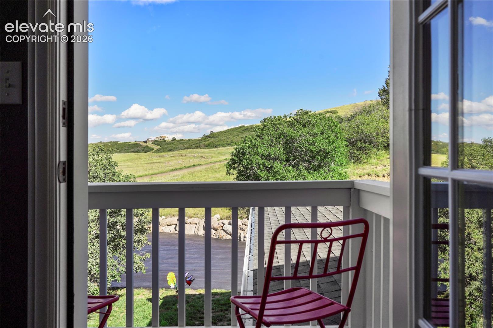 Private balcony off of primary suite!