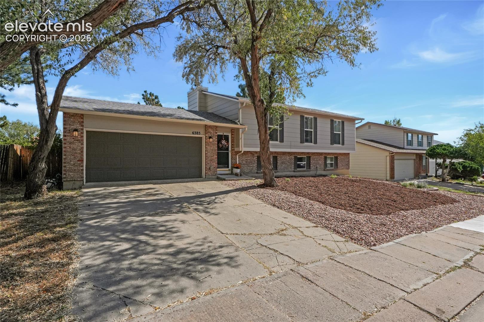 Driveway and front of home