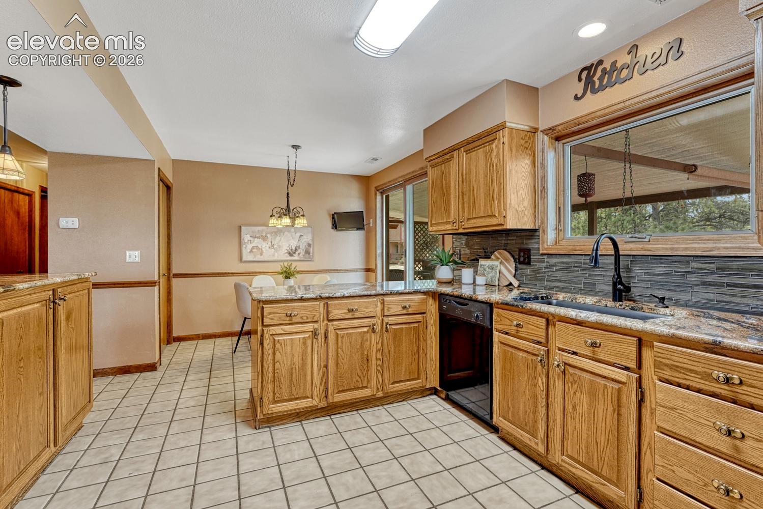 View of the Dining Nook from the Kitchen.