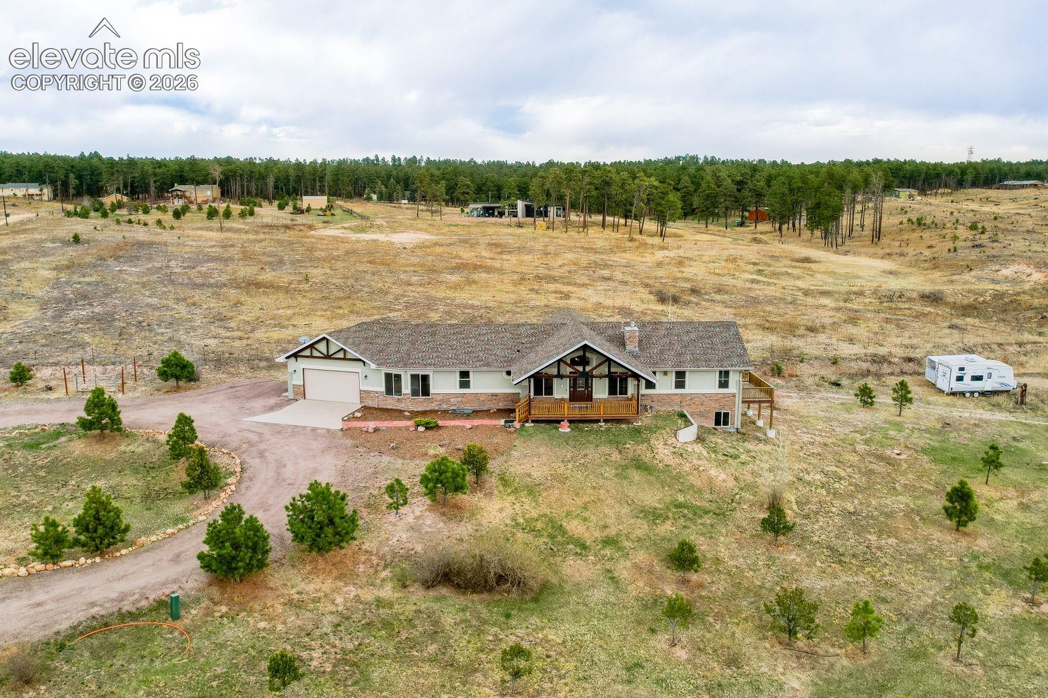 The Owners suite on the far right side of the property enjoys a private deck as seen here.