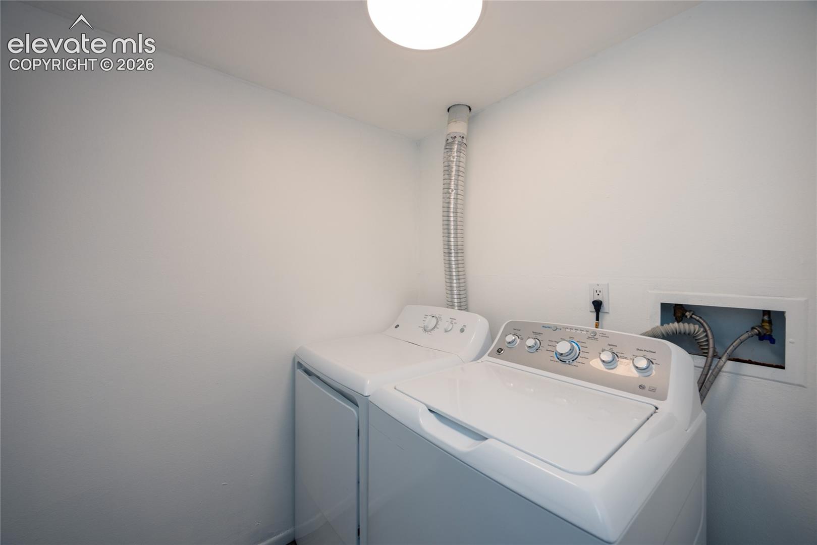 The condo has its own laundry room which includes a washer and dryer.