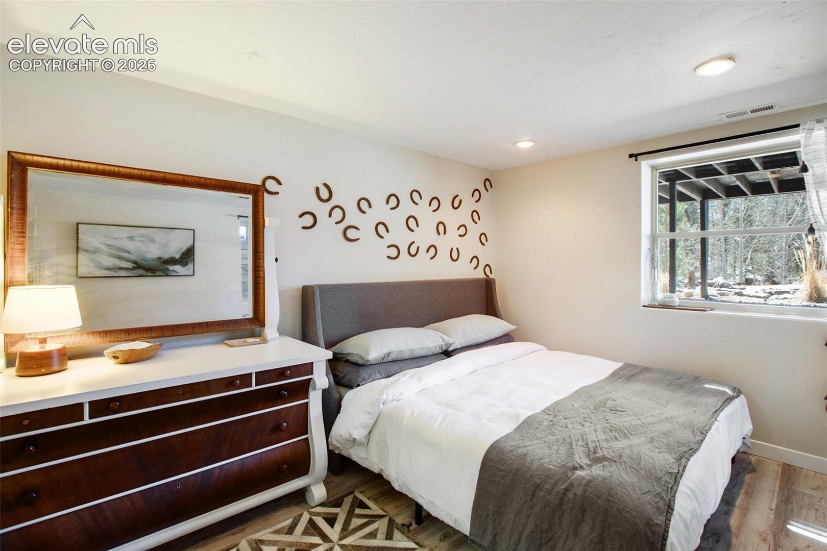 Lower level bedroom