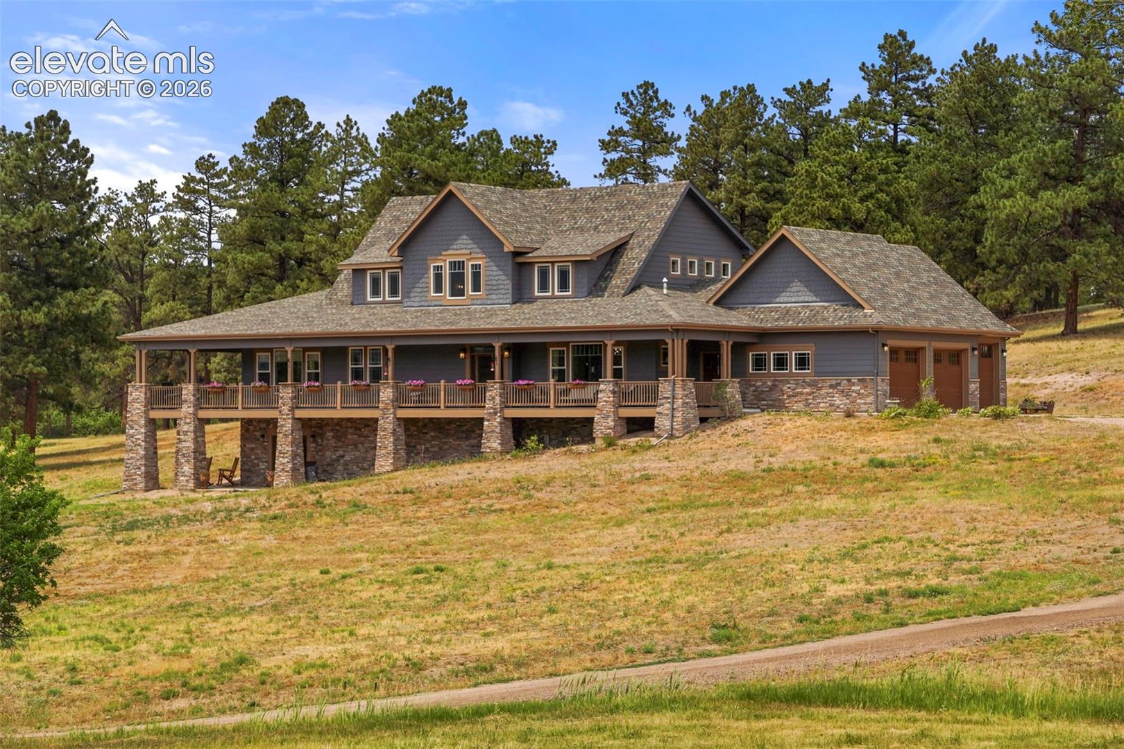 9610 S Perry Park Rd, Larkspur, CO 80118