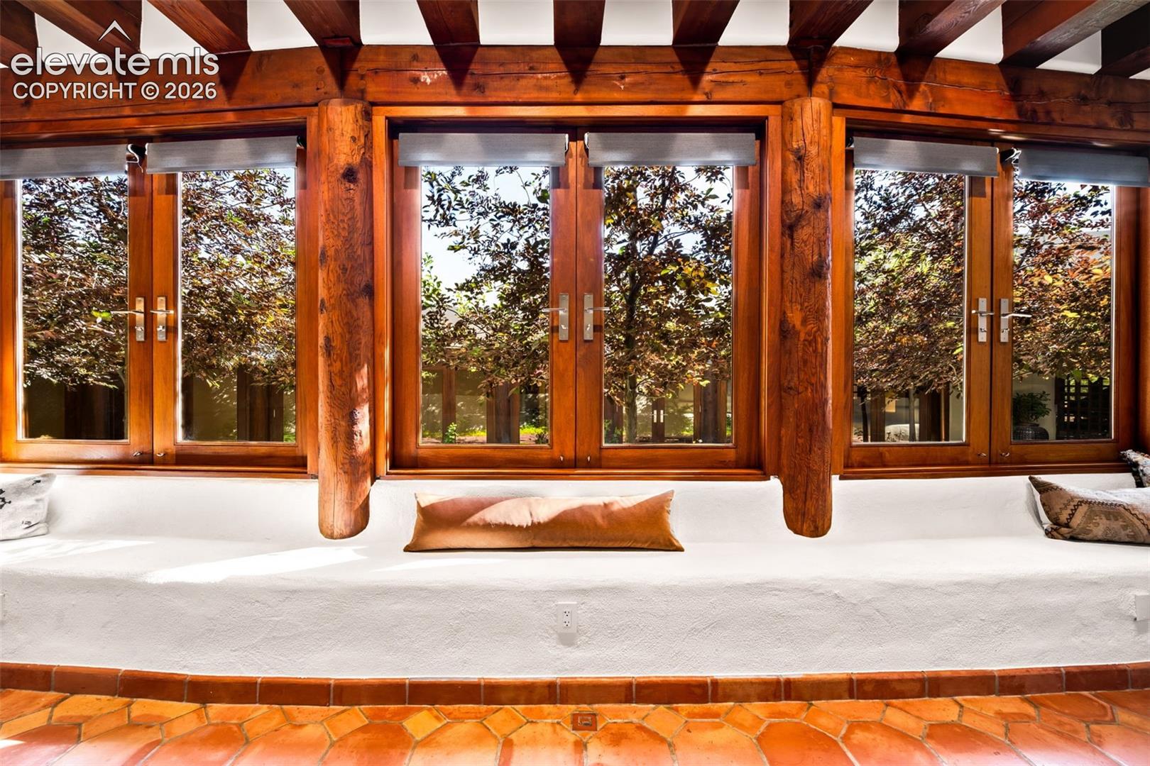 Windows Open to Courtyard