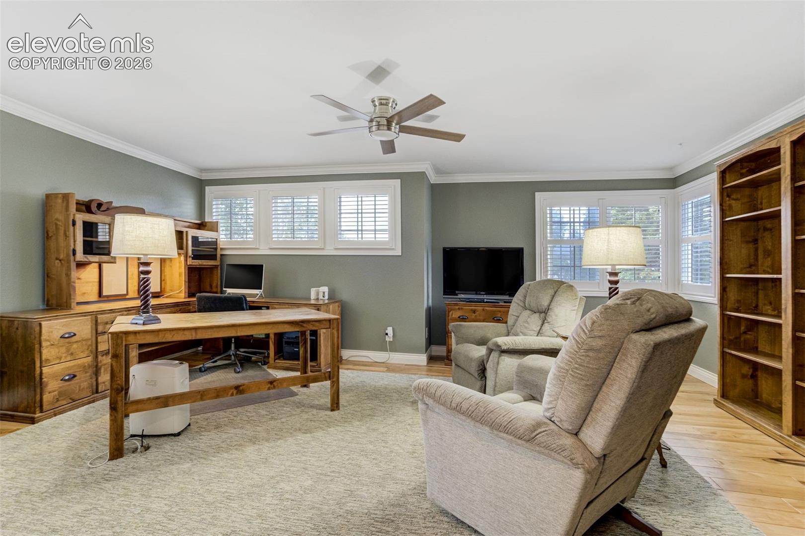 Second bedroom on upper level features an en-suite full bath.