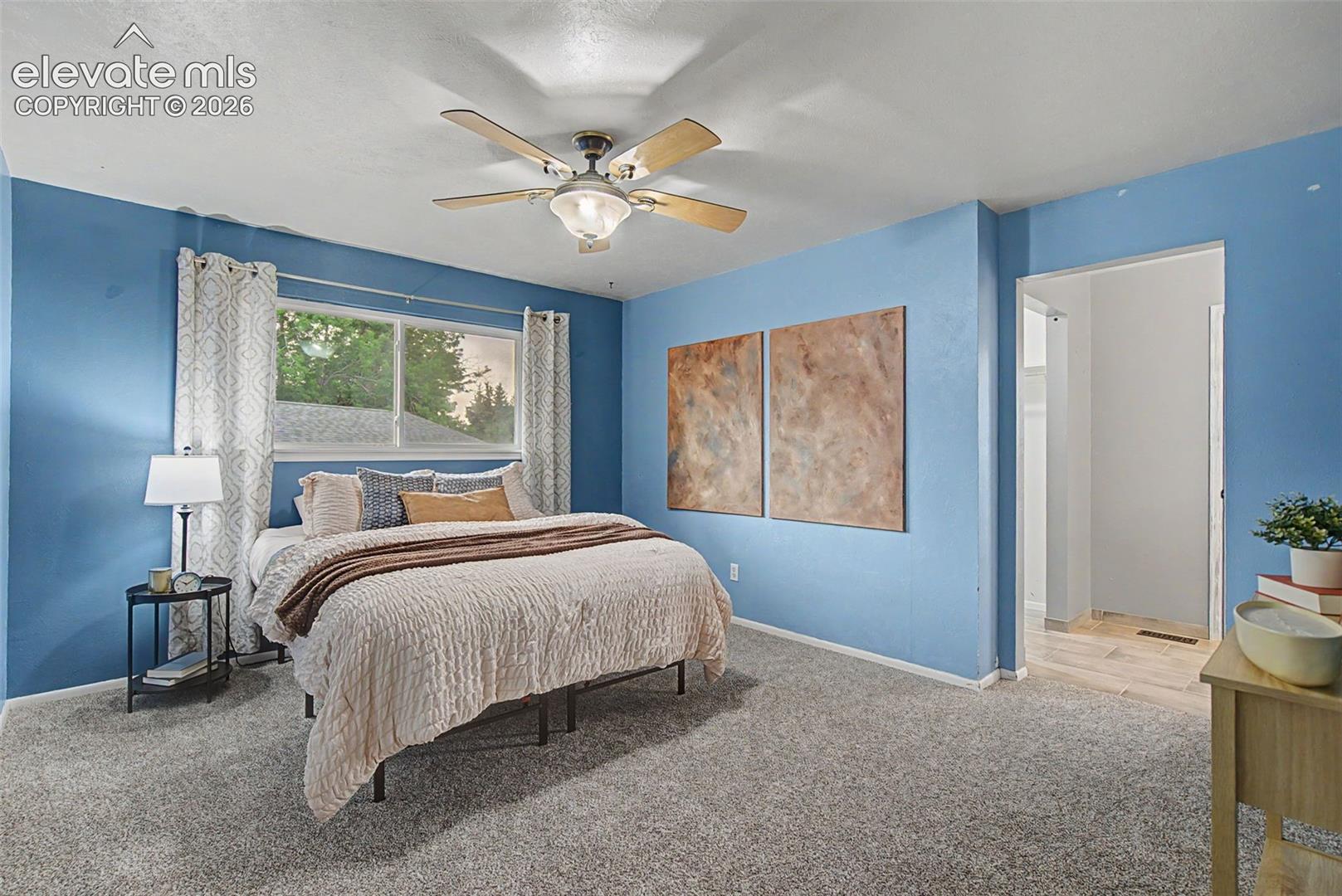 Spacious Primary Bedroom