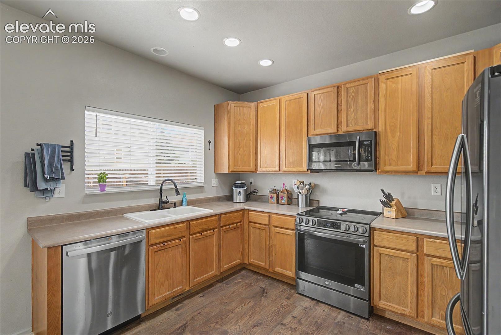 Kitchen with Stainless Steel Appliances