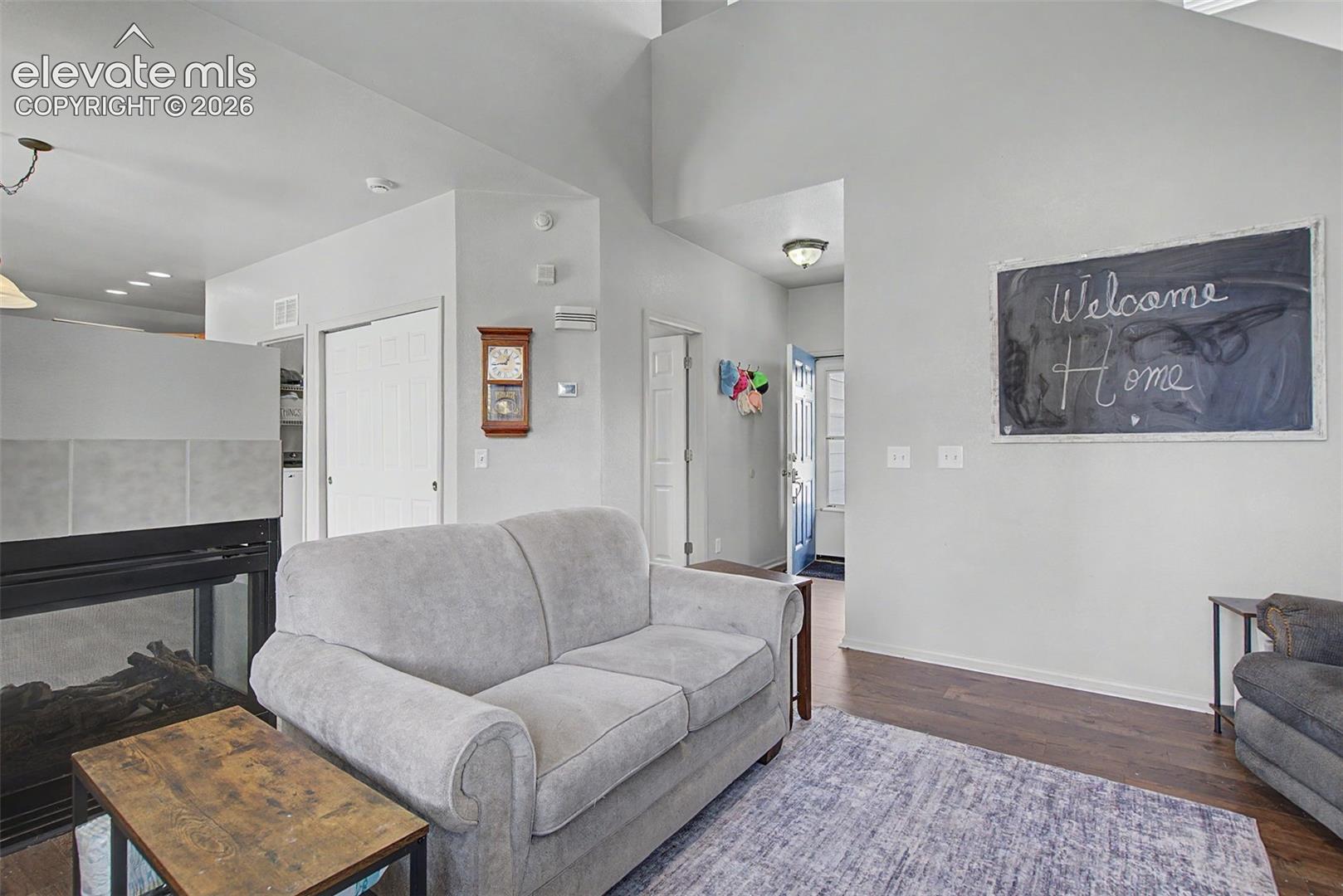 Comfortable Main-Level Living Space with Gas Fireplace