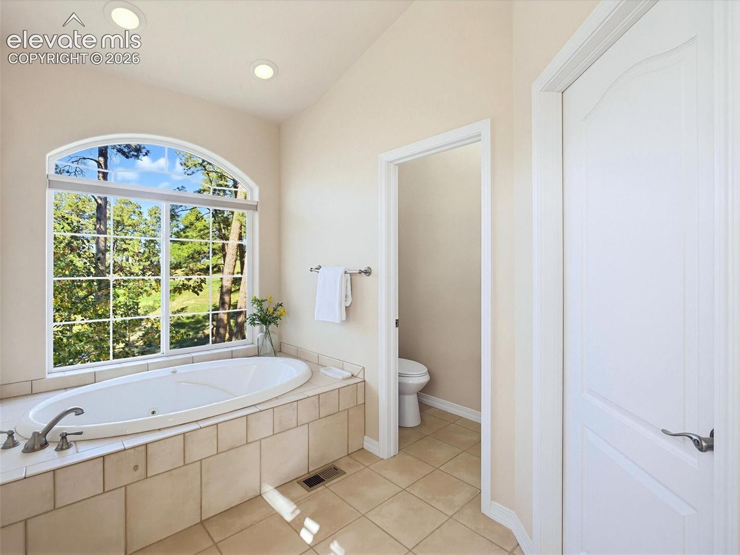 Soaking tub with views