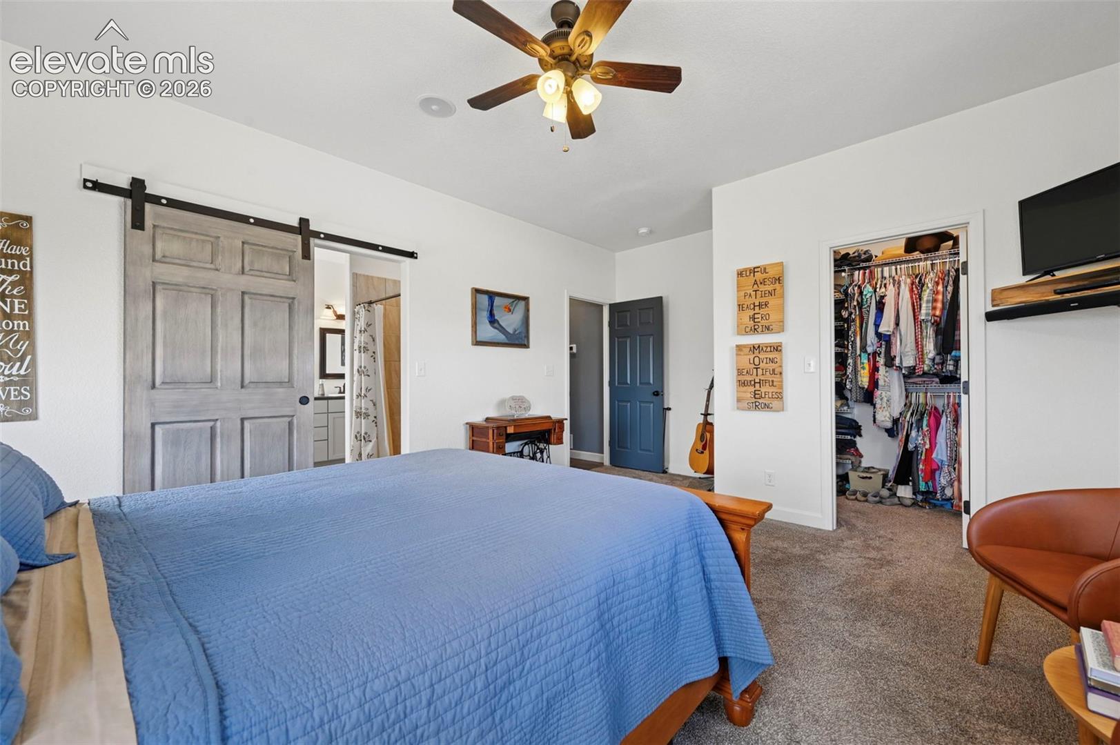 Primary Bedroom with Walk-In Closet