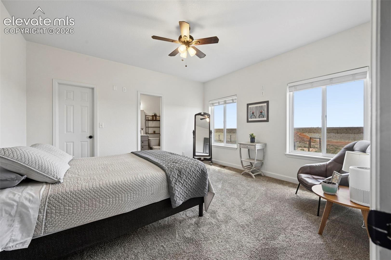 Bedroom 3 on Main floor with attached Bathroom