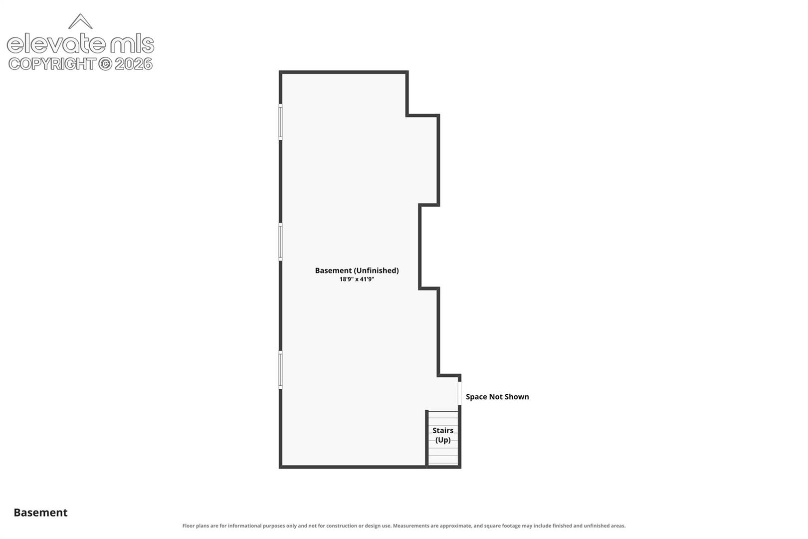 Unfinished basement