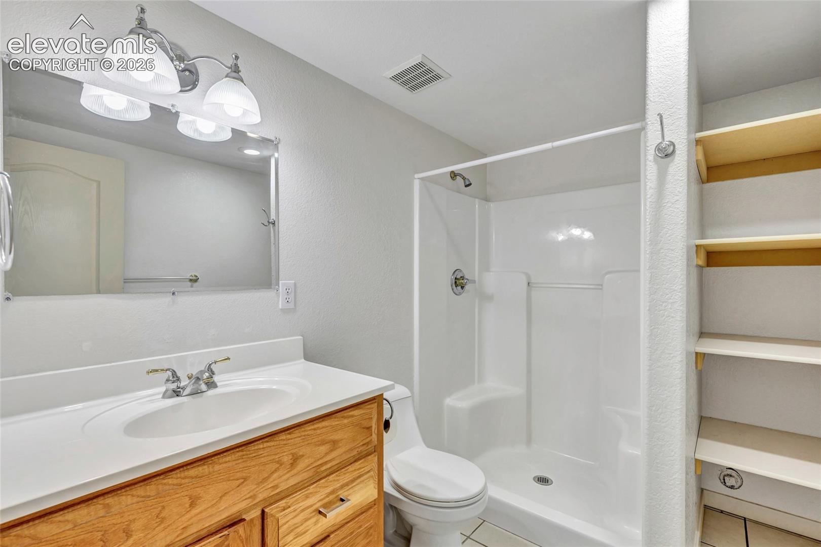 Basement bathroom