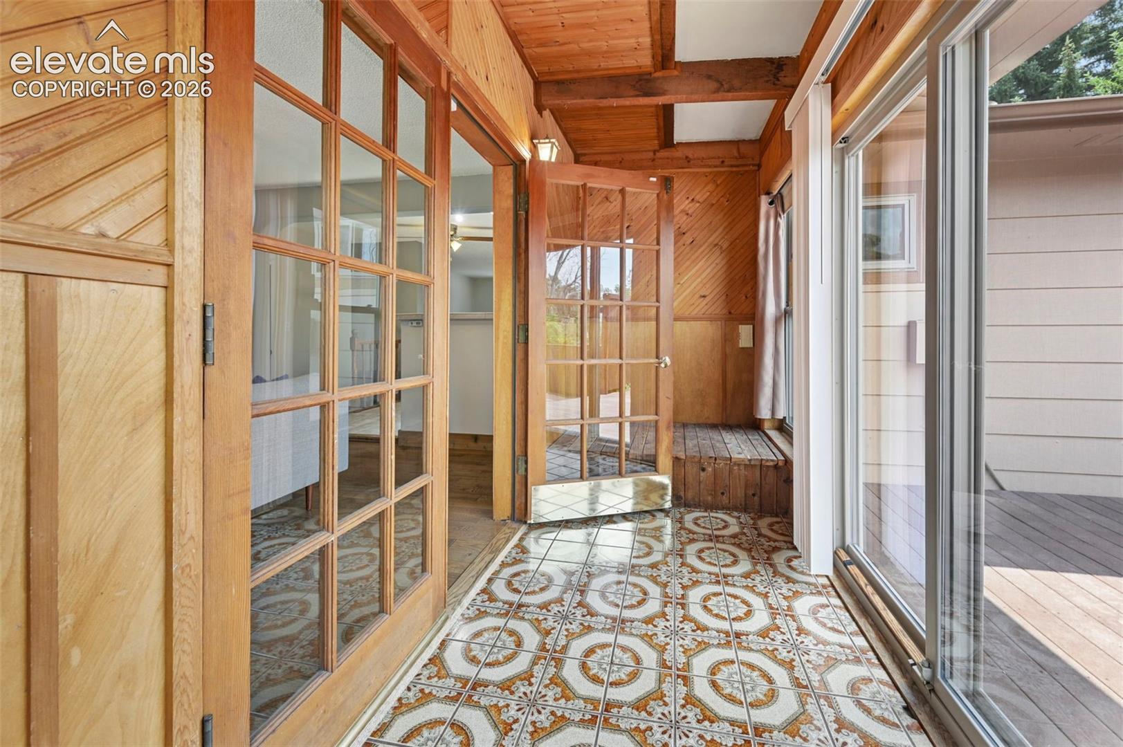  With pristine antique tile